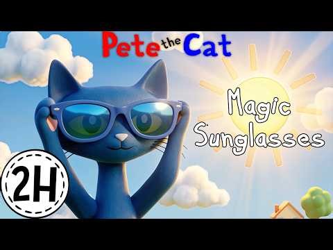 Pete The Cat Magic Sunglasses 2 Hours Collection | KittyCatCollection | Read Aloud Stories