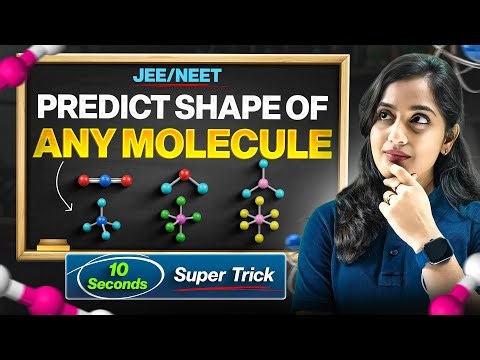 Predict Molecular Shape in Seconds | VSEPR Theory Super Trick | Aries