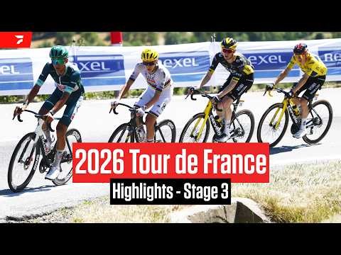 Tour de France 2026 Stage 3 Highlights
