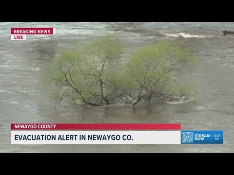 Live look at water level of Muskegon River | CROTON DAM UPDATE