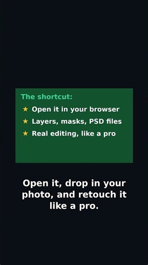 Photoshop without the subscription.