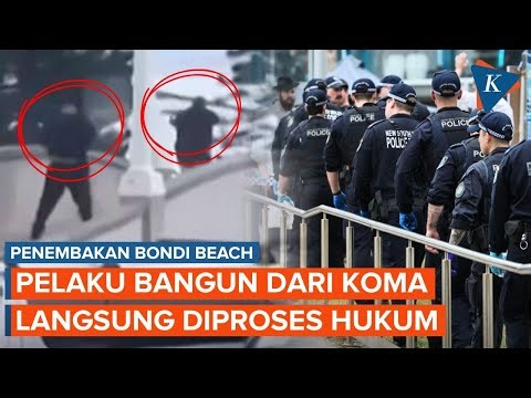 Bangun dari Koma, Pelaku Penembakan Bondi Beach Langsung Diproses Hukum