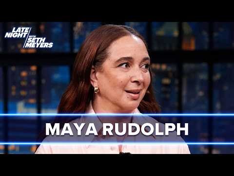 Maya Rudolph Talks Oscars Bridesmaids Reunion and Fulfilling Her Broadway Dreams in Oh, Mary!