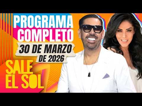 ¿Jorge D'Alessio se SEPARÓ de su ESPOSA Marichelo Puente? I Programa Completo Sale el Sol 30/3/26