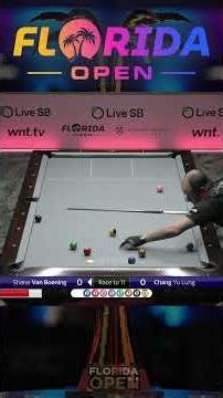 RACK 1 | SHANE VAN BOENING VS CHANG YU LUNG | 2025 FLORIDA OPEN POOL | #9ball #billiards