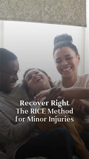 Recover Right: The RICE Method for Minor Injuries 🧊✨