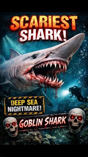World’s Scariest Shark 😨 Goblin Shark Explained |