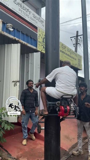 Coconut Tree Climbing Machine - Live Demo