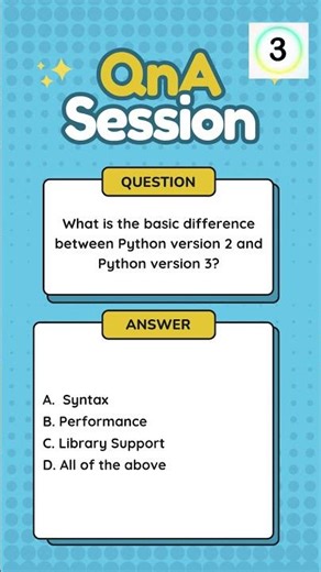 Python 2 vs Python 3 – Key Differences Explained 🚀