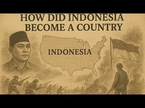 How did Indonesia Become a Country