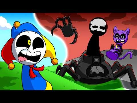 POPPY PLAYTIME vs. SPRUNKI... (Cartoon Animation)