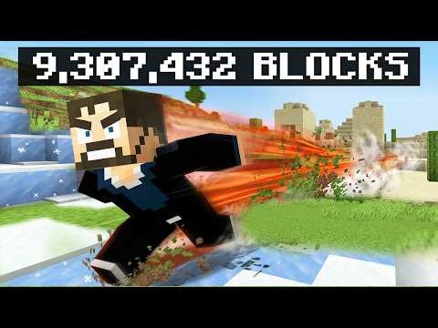 Travelling 2 Million Blocks in Under 2 Seconds (Minecraft)