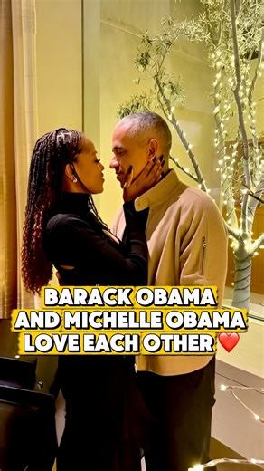 Barack Obama and Michelle Obama show their love! 💗 😘 Showing love amid Divorce conversations on the news! 🗞️ are they the best celeb couple? #usa #america #BarackObama #maga #love | Sayyid McKinney