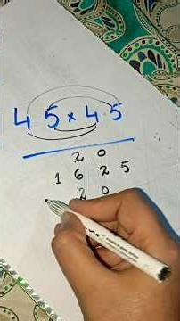 New Method of Multiplication #maths #multiplication