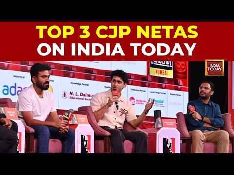 Exclusive: CJP Leaders Abhijeet Dipke, Saurav Das & Ashutosh Ranka At India Today Conclave Mumbai
