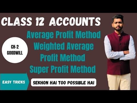 Ch 2 Goodwill (ALL CONCEPTS) 🔥For board Exam Special | Class 12 Accounts