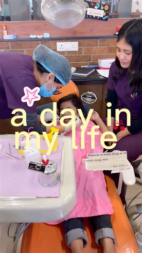 Day in a life of final year bds🌷🦷| paediatric clinical posting👶🏻| #dentalschool #dentalstudents