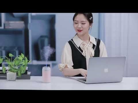 🔥💧 Cold Flame Humidifier | USB Mini Wireless Aroma Mist Diffuser 🌈✨
