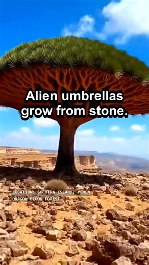 The Alien Looking Forest of Socotra