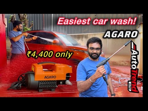 ₹4400’ல் செம்ம worth! AGARO High pressure Wash review by Autotrend Tamil