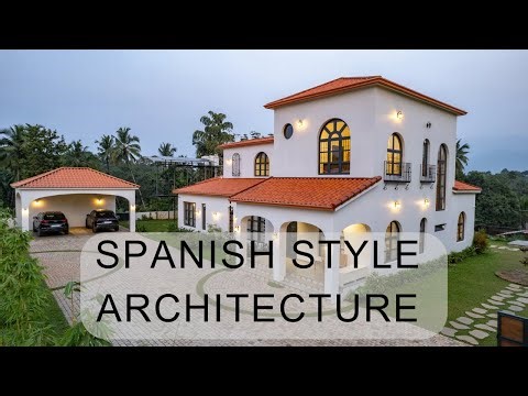 Modern Spanish Architecture Residence In Kerala | HOME TOUR🏠|4400sqft |#viral#architecture #spanish 