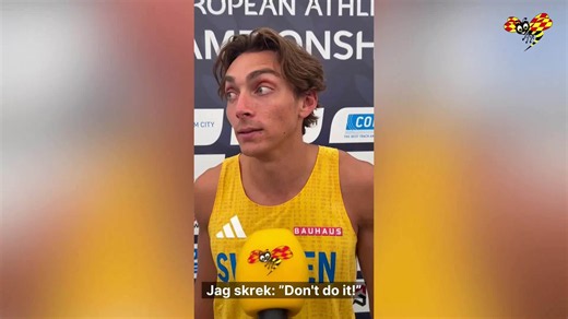 Mondo om skräckfallet: ”Jag skrek: Gör det inte”