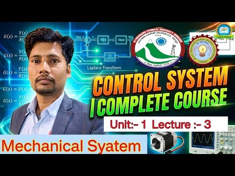 control system | mechanical system |Translation system |Rotational system |Dalembert’s principle#utu