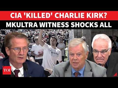 CIA Role In Charlie Kirk Case? MKULTRA Witness Drops Explosive Remark; 'THEY REALLY DID...'