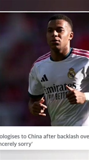 Kylian Mbappe apologises to China after backlash over controversial comment: ‘I am sincerely sorry’