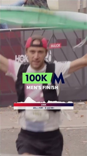 Your HOKA Kodiak Ultramarathons by UTMB 🟩100K Men’s podium is here after a strong race 👏