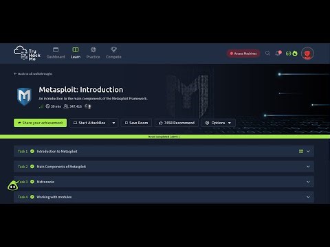 Tryhackme Metasploit Introduction