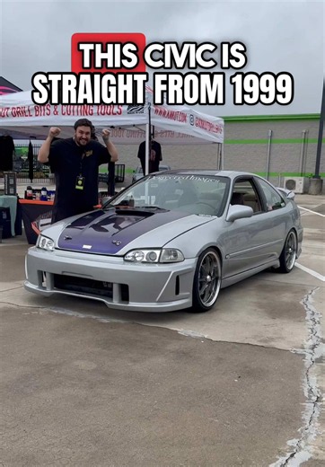 *TIME CAPSULE* 90’s Build - 27 Year Old, Period Correct Honda Civic!!! #Honda #Civic #NOPI #Tuner #CarReviewsTikTokContest