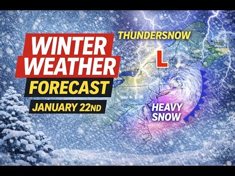 January 22nd Winter Threat: Violent Snowsqualls (& Thundersnow?)