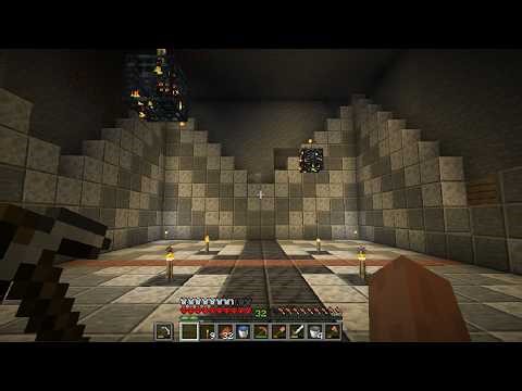 No Voice / No Music Hardcore 2-18 Building the Spider Spawner Farm