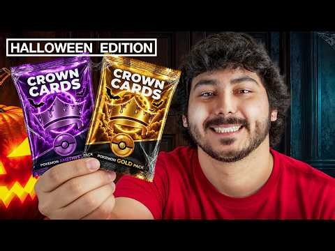 Opening NEW Limited Edition Halloween Packs on Crown Cards!