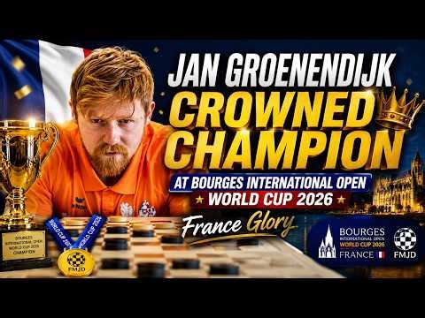 Jan Groenendijk Crowned Champion at Bourges International Open World Cup 2026 | France Glory!