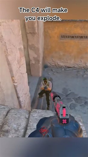 The C4 will make you explode.
