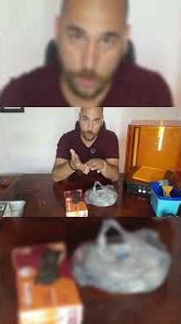 Cuidado com a resina!!! #impressao3d #resina3d #actionfigures #tutorial #chitubox