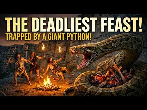 The Deadliest Feast: Trapped by a Giant Python Millions of Years Ago