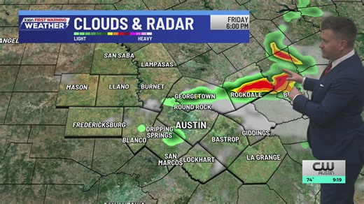Isolated storms possible on most days for a week | KXAN forecast (Apr. 22)