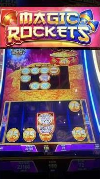 Spin Boost Bonus on Magic Rockets 🎰 ⁨@igt #IGTChallenge @igt