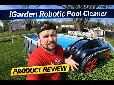 This Robotic Pool Cleaner is INSANE… 7 Hour Runtime?! 🤯 (iGarden K70 Test)