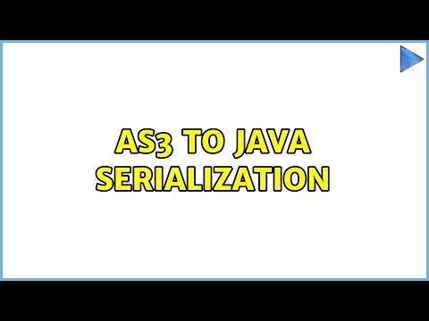 AS3 to Java serialization (4 Solutions!!)