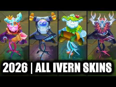 ALL IVERN SKINS SPOTLIGHT 2026 | League of Legends