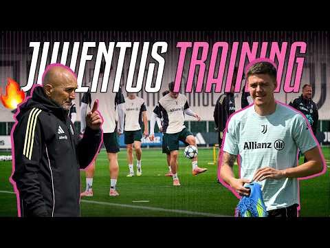 High-intensity work! | Watch JUVENTUS train ahead of the clash with Bologna! ⚽🔥