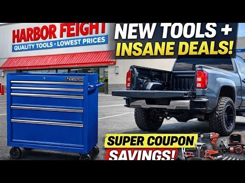 Harbor Freight NEW TOOLS 🔥 Yukon 36” Box + INSANE Coupon Deals You Can’t Miss!