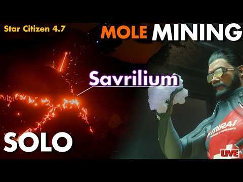 Star Citizen 4.7 New Gameplay Ship Changes Solo Mole Mining Savrilium & High Quality Minerals!