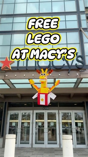 FREE LEGO SET TODAY AT MACY’S! 🧱