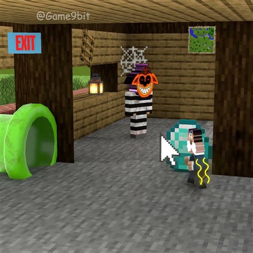 Help Sprunki Sheriff escape Sprunki Crash Bandicoot!