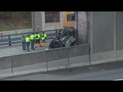 Mountlake Terrace transit station damaged in fiery crash
